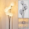 BERNADO Floor Lamp matt nickel, 6-light sources