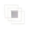 Paul Neuhaus Q-INIGO Ceiling light LED matt nickel, 3-light sources, Remote control