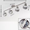 Lotorp Ceiling Light matt nickel, 4-light sources