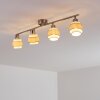 Lotorp Ceiling Light matt nickel, 4-light sources