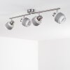 Lotorp Ceiling Light matt nickel, 4-light sources