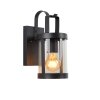 Lucide LINDELO Outdoor Wall Light black