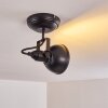 Tina Ceiling Light black, 1-light source