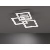 Wofi MODESTO Ceiling Light LED silver, 3-light sources