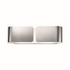 Ideal Lux CLIP Wall Light chrome, 2-light sources