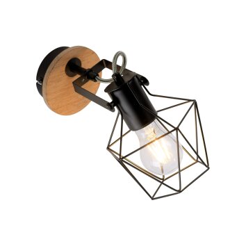 Leuchten-Direkt JARO Wall Light Light wood, 1-light source