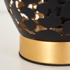 Table Lamp Saksborg black-gold, 1-light source