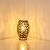 Table Lamp Saksborg black-gold, 1-light source