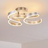 Chippewa Ceiling Light LED matt nickel, 1-light source