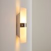 SIBO wall light stainless steel, 2-light sources