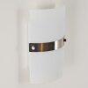 SIBO wall light stainless steel, 2-light sources