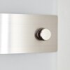 SIBO wall light stainless steel, 2-light sources