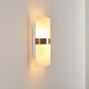 SIBO wall light stainless steel, 2-light sources