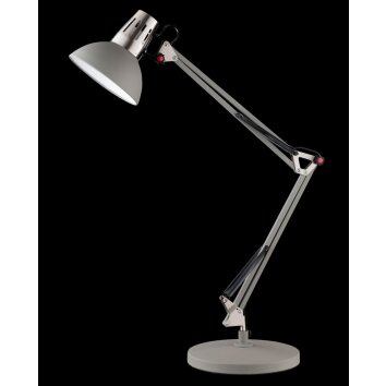 Honsel Pit Table Lamp grey, matt nickel, 1-light source
