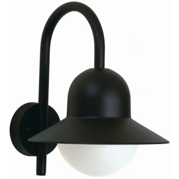 Albert 662 outdoor wall light black, 1-light source