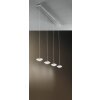 Fabas Luce HALE Pendant Light LED aluminium, 4-light sources