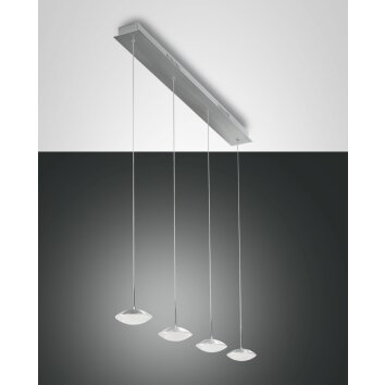 Fabas Luce HALE Pendant Light LED aluminium, 4-light sources