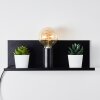 REFTELE Wall Light black, 1-light source