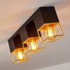 AGAWAM Ceiling Light gold, brass, black, 3-light sources