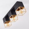 AGAWAM Ceiling Light gold, brass, black, 3-light sources