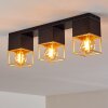 AGAWAM Ceiling Light gold, brass, black, 3-light sources