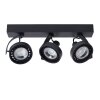 Ceiling Spotlight Lucide DORIAN LED black, 3-light sources