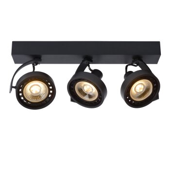 Ceiling Spotlight Lucide DORIAN LED black, 3-light sources