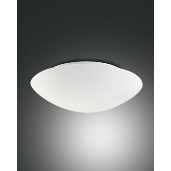 Fabas Luce PANDORA motion sensor ceiling lamp white, 2-light sources, Motion sensor