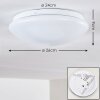 Brighton Ceiling light LED white, 1-light source, Remote control, Colour changer