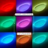 Brighton Ceiling light LED white, 1-light source, Remote control, Colour changer