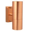 Nordlux TIN Outdoor Wall Light copper, 2-light sources