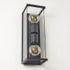 FAROER Outdoor Wall Light black, 2-light sources