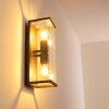 FAROER Outdoor Wall Light black, 2-light sources