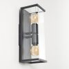 FAROER Outdoor Wall Light black, 2-light sources
