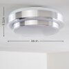 Sora ceiling light LED white, 1-light source