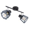 Globo MAHA Spotlight black, 2-light sources