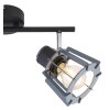 Globo MAHA Spotlight black, 2-light sources