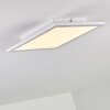Salmi Ceiling Light LED aluminium, white, 1-light source