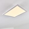 Salmi Ceiling Light LED aluminium, white, 1-light source