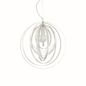 Ideal Lux DISCO Pendant Light white, 1-light source