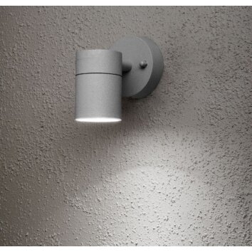 Konstsmide MODENA wall light grey, 1-light source