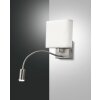 Fabas Luce VIETRI Wall Light LED matt nickel, 2-light sources
