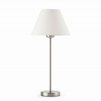 Faro NIDIA table lamp matt nickel, 1-light source