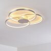 Skanes Ceiling Light LED matt nickel, 1-light source