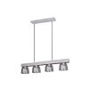 Pendant Light Reality KARINA grey, 4-light sources