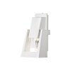 Konstsmide POTENZA wall light white, 1-light source