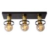 Ceiling Light Lucide ANAKA black, 3-light sources