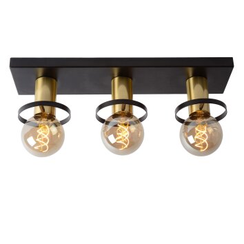 Ceiling Light Lucide ANAKA black, 3-light sources