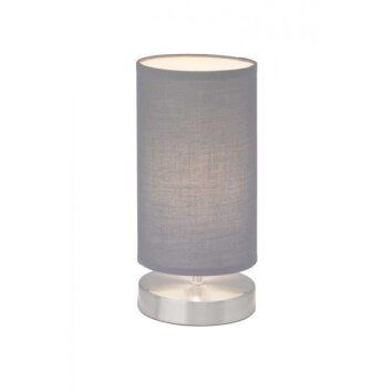Brilliant CLARIE Table Lamp grey, 1-light source