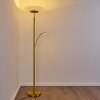 Argostoli Floor Lamp LED brass, 2-light sources